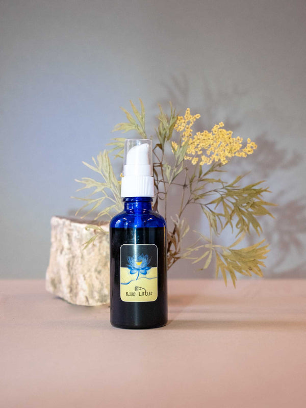 Blauwe Lotus Massage & Huidolie - Blue Lotus Body Anointing Oil
